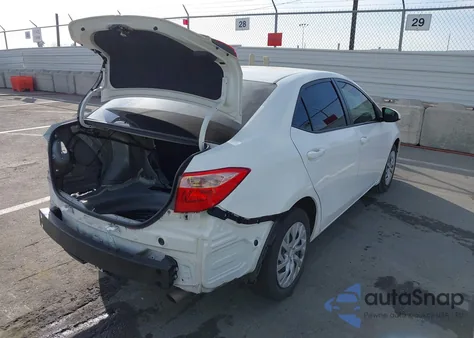 2018 Toyota Corolla Le из США, поврежденный, VIN 5YFBURHE0JP830437